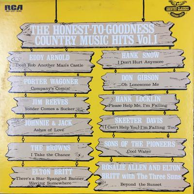 LP Пластинка VARIOUS - Honest-To-Goodness Country Music Hi RMP5001 RCA 1977 Япония Оби Кантри Б/У