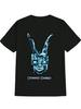 Хлопковая футболка с принтом Donnie Darko 2026 Весна-Лето Мужская Женская Повседневная С круглым вырезом Летняя футболка для фанатов Поп-культура Повседневная одежда