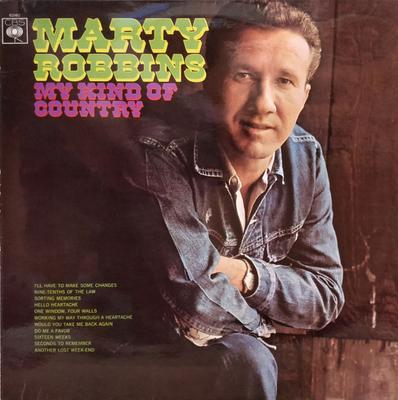 LP Пластинка МАРТИ РОББИНС - Мой вид кантри SBPG62962 CBS 1967 Великобритания Фолк Б/у