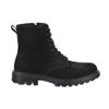 Waterproof Leather Black Women's Boots Z7106NS
