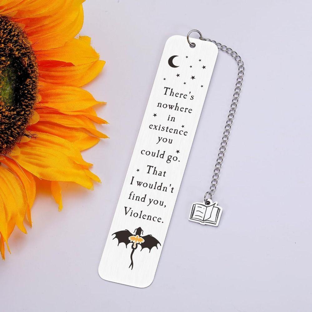 Stainless Steel Black Dragon Book Mark Anime Personalized Book Tags Gift Book Accessory Kid