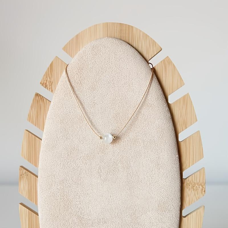 Минималистичное колье «Лунный свет» — украшение для женщин, идеально подходящее для Дня матери, дня рождения, а также для повседневного ношения в любое время года.