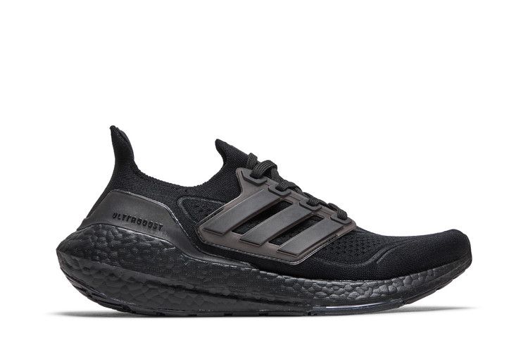 adidas Ultra Boost 21 Тройной черный (Женский)