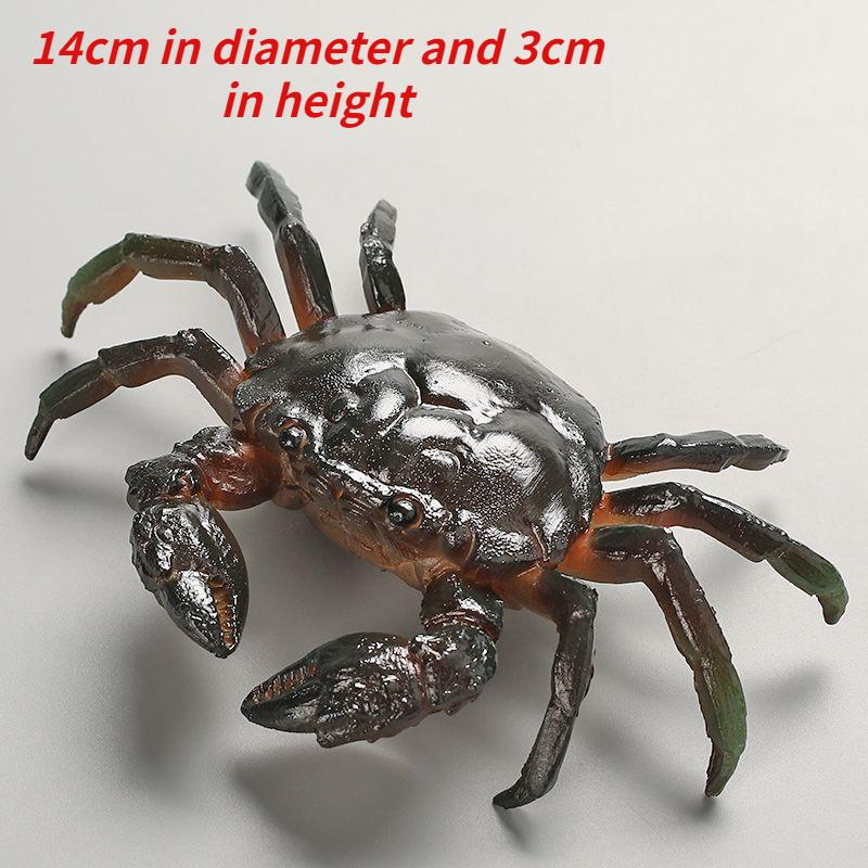 Исинский чайный орнамент для домашних животных, меняющий цвет, украшение в виде краба, творческая личность, может поднять бутик чайного искусства