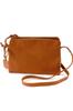 Genten Shoulder Bag Genuine Leather Camel Women's GE-44124-50
