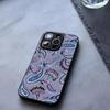 Цветок кешью Vera Bradley Чехол для телефона Закаленное стекло Для IPhone 17 13 14 16 12 15 11 Pro Max Plus Mini X XR SE2020 Coque