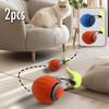 1/2PCS Interactive Cat Toys Ball Auto Electric Rolling Ball Toys for Cats/Kitty Pets Smart Automatic Teaser USB Rechargeable
