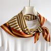 70 * 70cm New Silk Small Square Scarf For Women'S Neck Protection Professional Scarf Versatile Hair Tie Headscarf Scarf