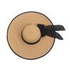Women's Summer Beach Outing Wide Brim Beach Hat Sun Protection Sunshade Vacation Versatile Wide Brim Woven Foldable Straw Hat