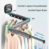 No Punching Wall Mounted Clothes Hanger Retractable Wall Mounted Laundry Drying Rack Collapsible Drying Racks Space Saving