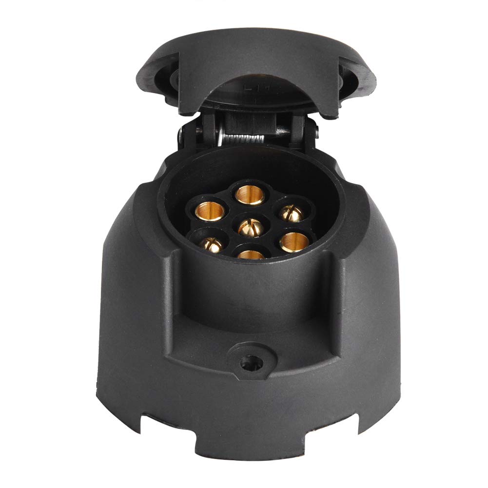 Розетка штекера прицепа, Штекер фонаря прицепа, Напряжение , 7-контактная сцепка прицепа, Электрический сигнал