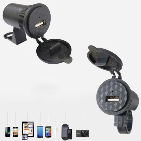 Компактное зарядное устройство USB с одним портом USB, водонепроницаемое ПК