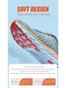 Мужские дышащие кроссовки для бега на открытом воздухе из жаккардовой сетки, нескользящая легкая подошва