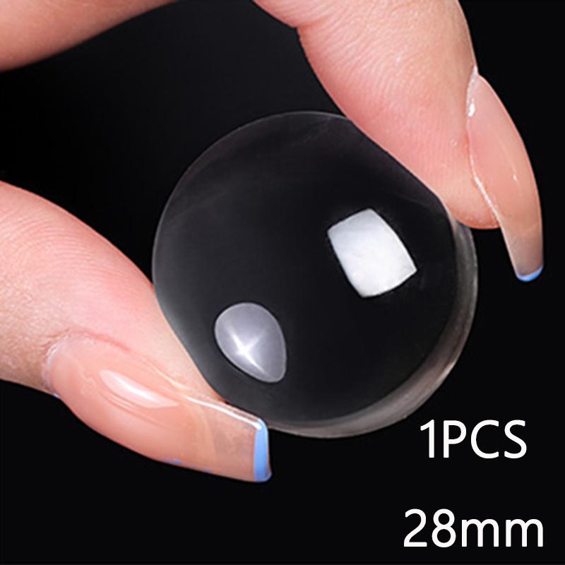 Пластины для штамповки ногтей Pure Clear Jelly Nail Art Stamper Scraper Set Print Silicone Marshmallow Design Маникюрные аксессуары Инструмент
