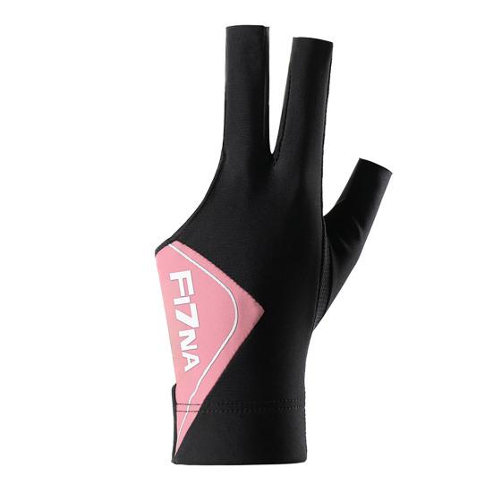 1 шт. Перчатка для бильярда с эластичной застежкой-лентой, регулируемый дизайн, нескользящая, для левой руки, 3 пальца, для бильярда