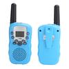 T388 Мини Ручной Приемопередатчик ЖК-Экран Двусторонние Радиостанции с Подсветкой Детские Игрушки Для Уличного Отдыха(синий )