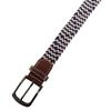 Ceinture textile - XL 120 cm - Bleu - Polyester - Mixte