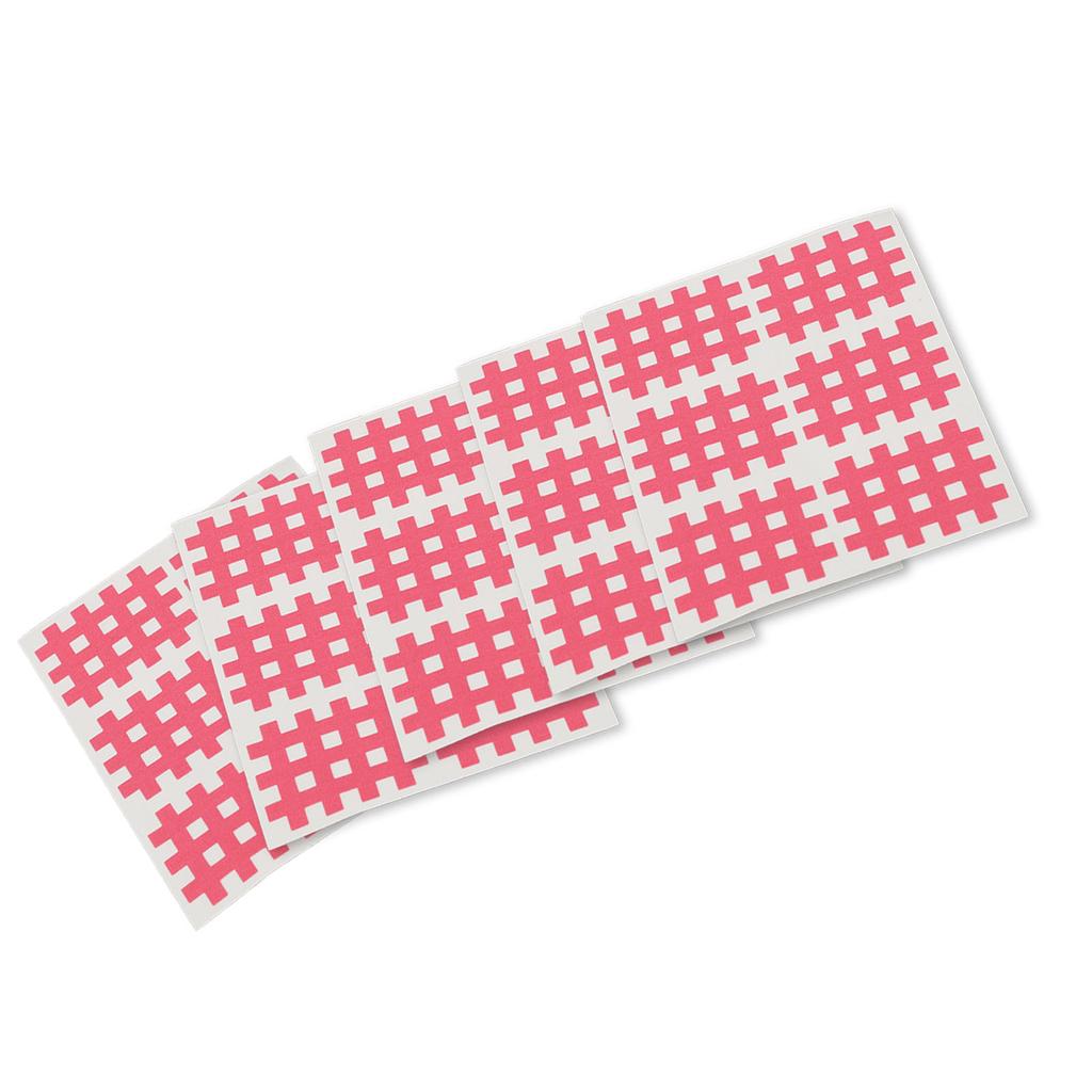 5 листов сетчатой ленты дышащая суставная мышца акупунктурная точечная терапия крест кинезиологическая лента для рук