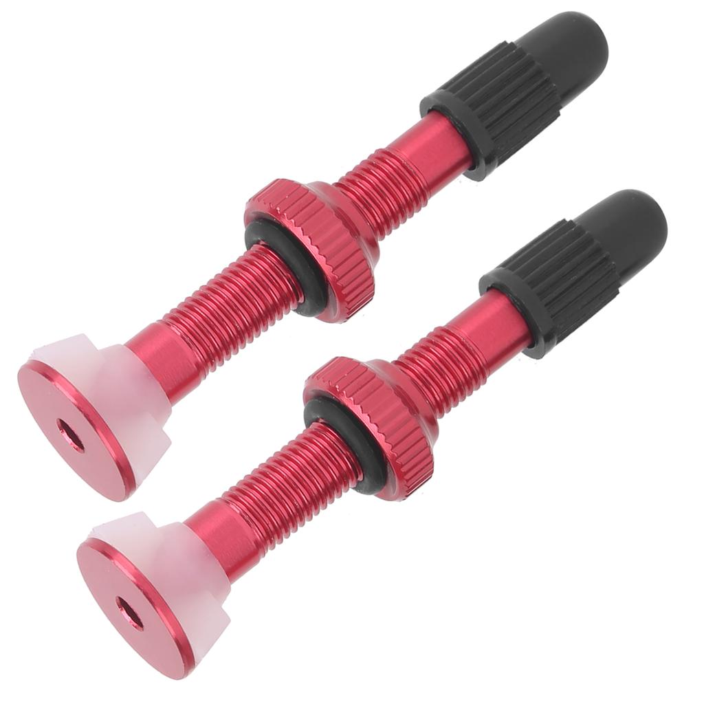 1 пара бескамерных ниппелей для горного велосипеда, удлинитель клапана Presta из сплава, аксессуар