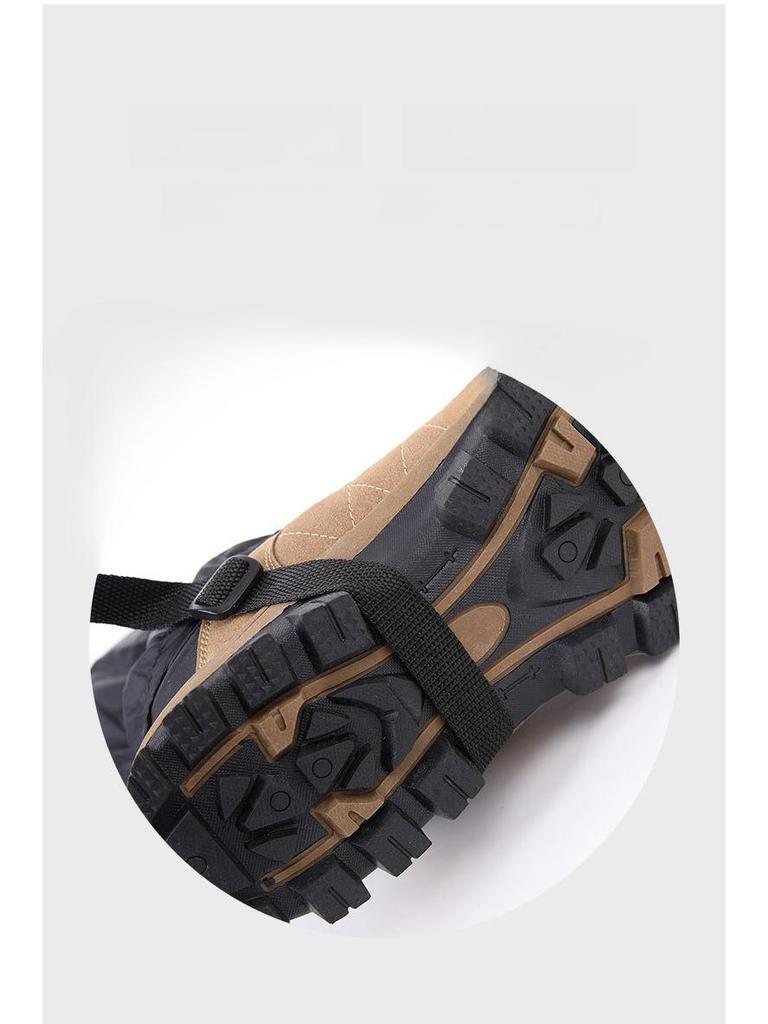 Outdoor Zipper Velcro Snow Leggings for Hiking Foot Protection