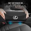 YOM1 NEW Car Seat Gap Storage Box Leather Storage Box Accessories For Lexus UX250h RX450h RX300 GX470 CT200h RX400h NX300h RX350