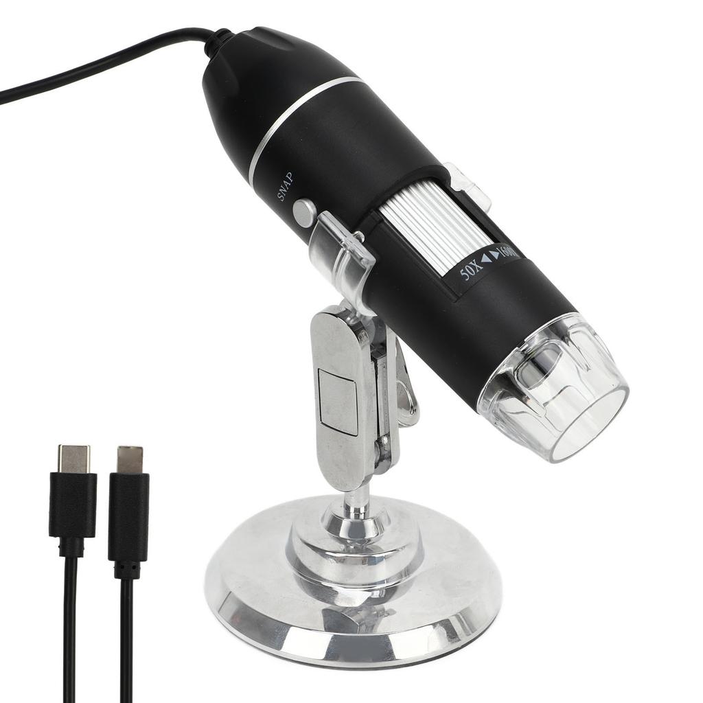 Цифровой микроскоп 2MP 1600X увеличение Ручной USB микроскоп камера для Android