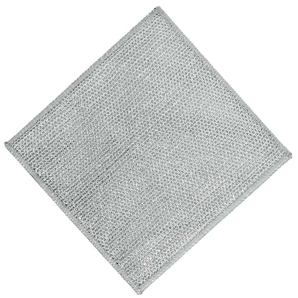 Проволочная тряпка для мытья посуды Многофункциональная тряпка для удаления пятен и ржавчины Двусторонняя стальная проволочная тряпка для посуды Проволочное полотенце