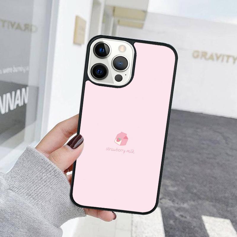 Милый мультяшный Япония Молочная пара Чехол для телефона Для iPhone 17 Air 15 16 Чехол 11 13 14 Pro Max 12 Plus Max Fundas