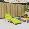 VidaXL Lounge Chair Cushion, Sunbed Cushion, Deck Chair Cushions, Cushion for Garden Patio Chair 314169