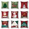 Christmas Themed Pillowcases Car Accessories Office Santa Claus Living Room Sofa Home Pillowcases
