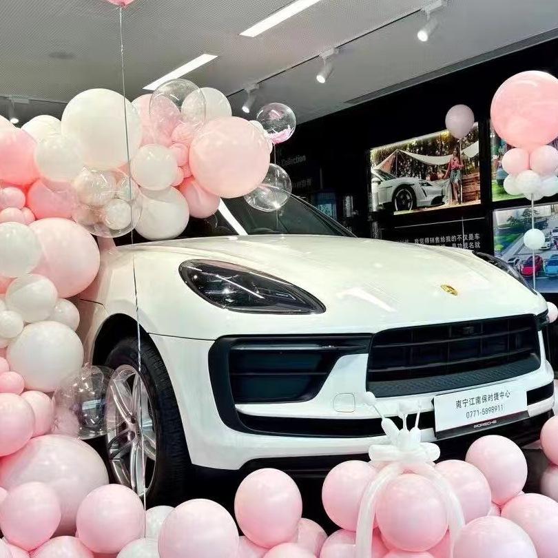Car Showroom Balloon Chain Decoration for New Car Delivery Ceremony