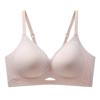 Underwear women's seamless thin styles gather small breasts, semi-fixed, anti-sagging, sub-breasts, no steel ring, jelly latex bra cover