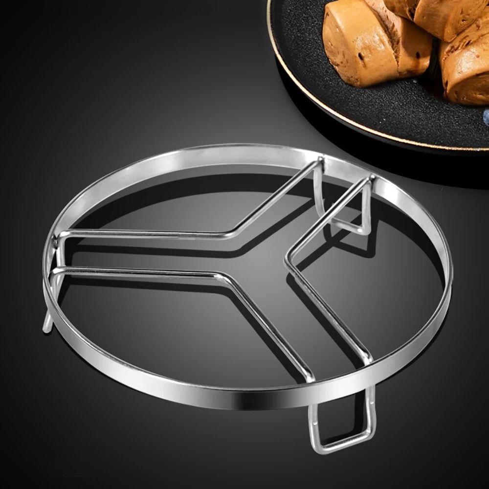 Stackable Kitchen Steamer Holder Round Steaming Pot Stand Egg Steaming Tray  Cooking Utensils