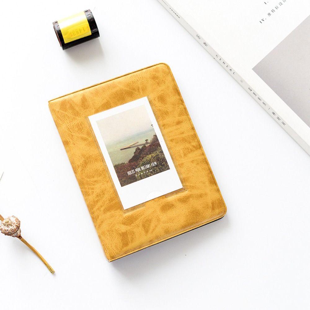 Подарок 3 дюйма для Polaroid 64 кармана фото футляр для хранения мини мгновенный альбом фотоальбом