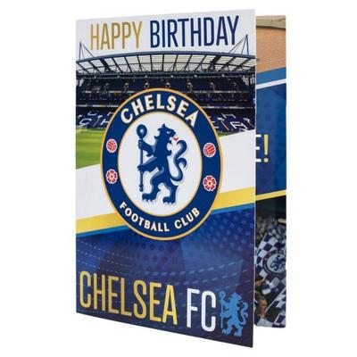 Chelsea FC Музыкальная открытка на день рождения