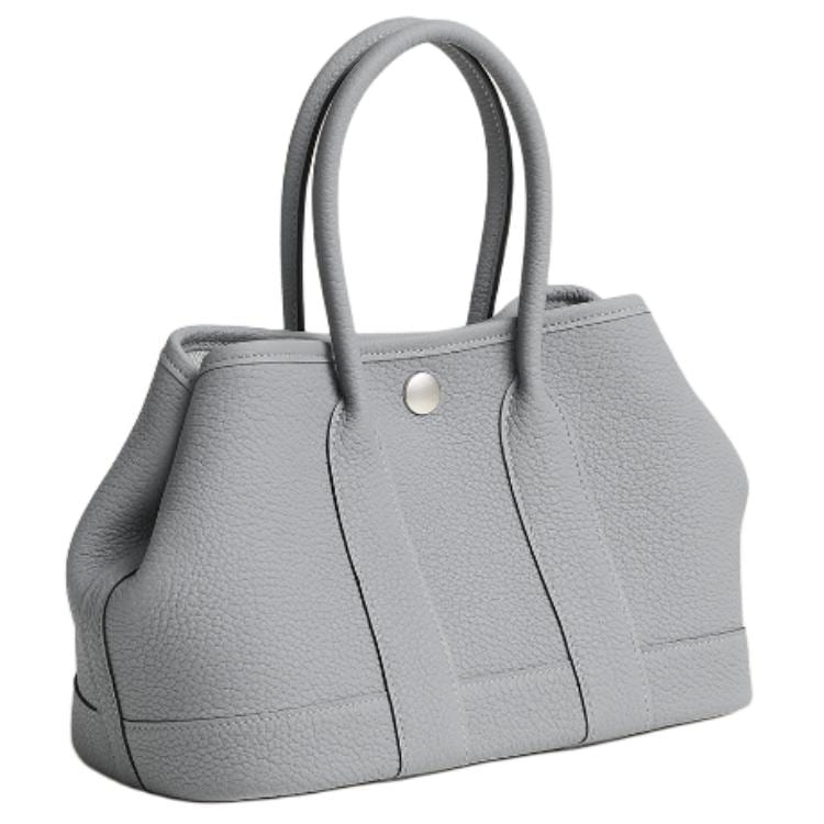 HERMES Neo Garden Negonda Calfskin Handbags Mini Women's P0 Gris Pantin Puppet Gray H086422CKP0