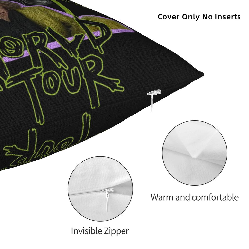 Decorative Pillow Cover The Vampire Lestat Tv Series Merch Car Pillow Case Cover Zippered Multi-Size