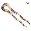 Women Girls Acetate Leopard Hair Pin Hair Sticks Hair Accessories Hair Clip