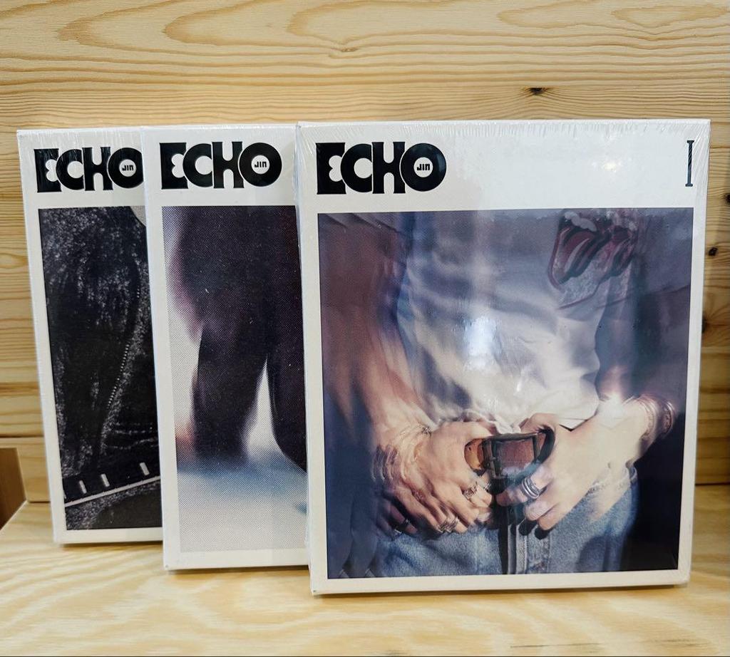 [Б/У] BTS JIN ECHO набор из 3 предметов Официальный Без недостающих предметов