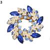1 Pc Fashion Ladies Rhinestone Flower Bouquet Brooch Pin Scarf Bag Jewelry Charm