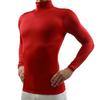 SSK Baseball Fitted High Long General Use Undershirt, Neck, Sleeve, (Red (20), Small)