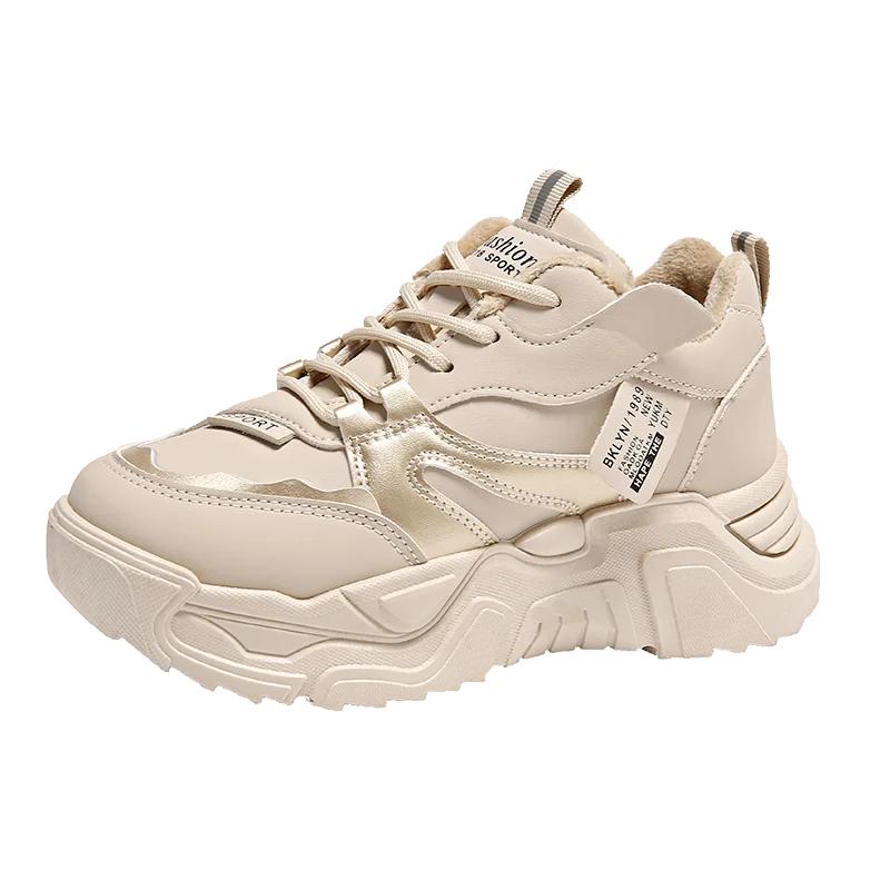 Мода 2024 осень мода новые повседневные легкие универсальные спортивные кроссовки с увеличенной толстой подошвой женские спортивные кроссовки