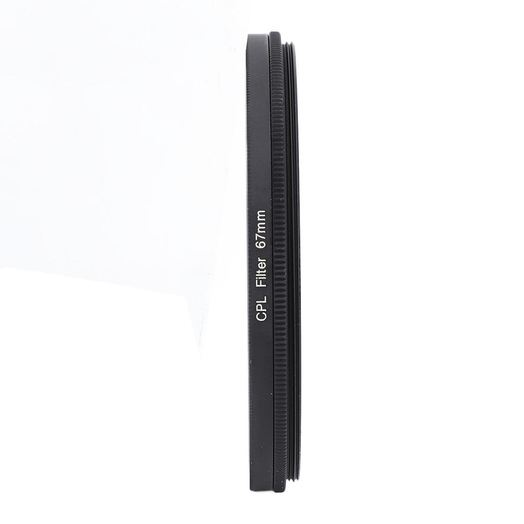 Camera CPL Filter Aluminum Alloy Optical Glass Double Sided Multi Layer Coating Slim Frame 67MM CPL 