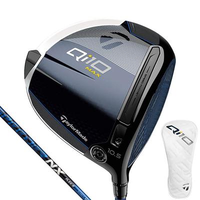 Драйвер TaylorMade Qi10 Max Light с углом наклона головки Speeder NX BLUE для TM (1 Вт, 10,5 градусов) (S/Мужской)