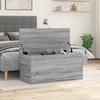 Storage Chest Grey Sonoma 100 x 42 x 46 cm Engineered Wood