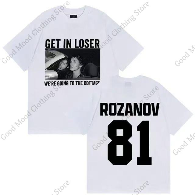 Футболка с принтом Heated Rivalry Илья Розанов Шейн Get In Loser Were Going To The Cottage Унисекс Женская Хлопковая с Коротким Рукавом
