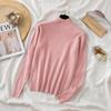 2023 Осенняя мода, свитер с воротником, женские зимние свободные джемперы с длинными рукавами, топы, женские теплые трикотажные изделия 28730
