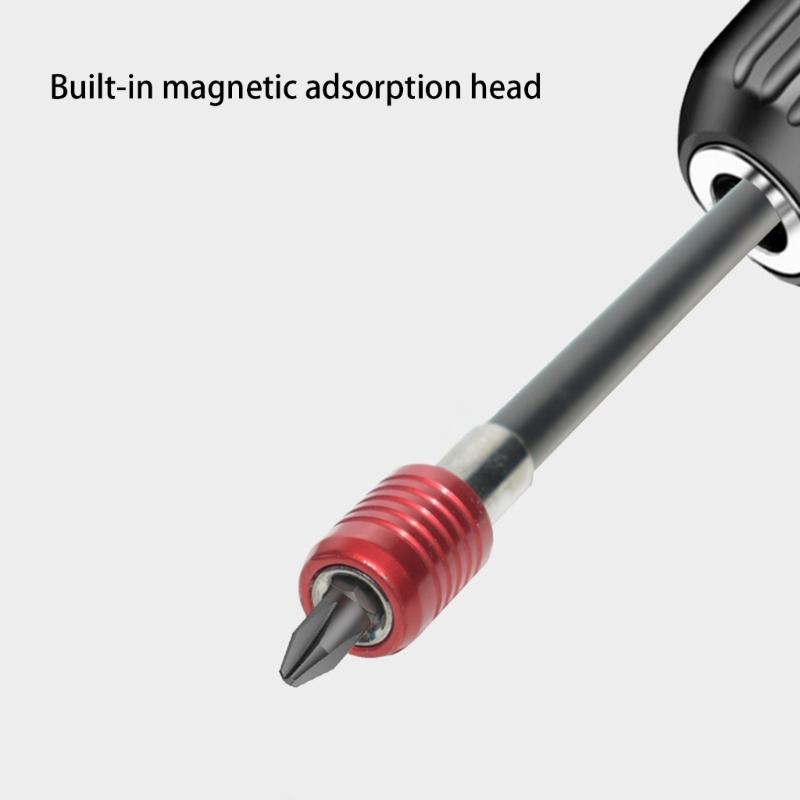 Hexagonal Handle 300mm Quick Release Locking Screwdriver Extension Rod Tool Innovative Extension Rod Measuring