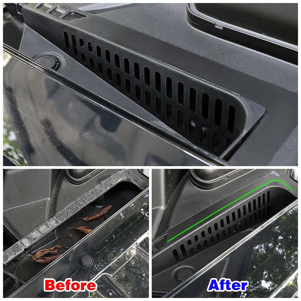 For Nissan X-Trail XTrail T32 2013-2020 Car Engine Air Inlet Flow Vent Protective Cover Shield Anti Blocking Clogging Clutter