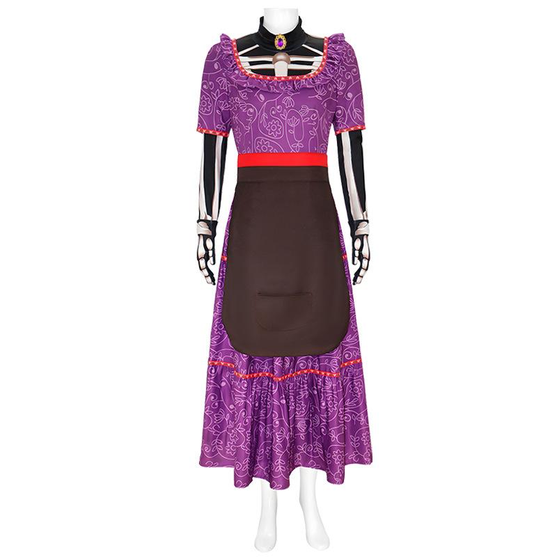 Аниме Костюм для косплея Гектора Риверы Наряды прадеда Мужской Женский Карнавальная вечеринка Коко Одежда Костюм